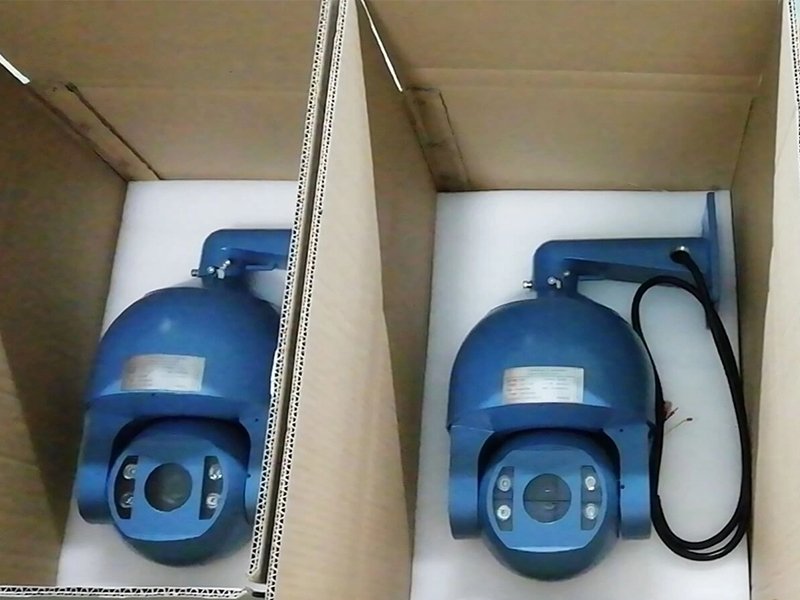 Explosion-proof cameras in defense and labs